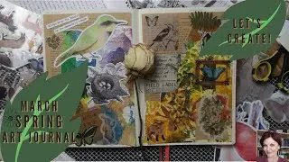 Spring Art Journal | BuJo