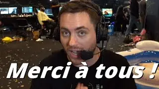 Le message TOUCHANT de ZeratoR &agrave; la fin du ZEVENT 2025 ! Et plateau de fin avec tout le monde