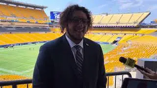 Pitt OL Branson Taylor Talks Being Named Team Captain / 08/23/2024 / PSN