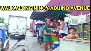 WALK ALONG NINOY AQUINO AVENUE, PARA&Ntilde;AQUE CITY | PHILIPPINES