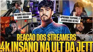 ASPAS J&Aacute; ESTREOU NO MASTERS FAZENDO UM 4K ABSURDO! REA&Ccedil;&Atilde;O DOS STREAMERS