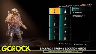 Backpack Trophy Location Guide - 15 Trophies | The Division 2