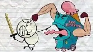 Crazy ice Cream Machine ~ Pencil Cartoons #8 [4k]