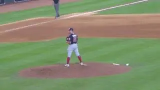 Tanner Rainey pitching...World Series Game 1...Nationals vs. Astros...10/22/19