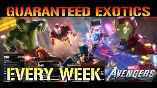 Marvel's Avengers: How To Get EXOTICS & DOUBLE EXOTICS To Drop! Every Week Guaranteed (Exotic Guide)