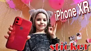 iPhone XR to 11 camera sticker. Пранк над МАМОЙ