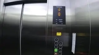 Toshiba Elevator/ Lift with Rare Button at Bank Mayora Tomang, Jakarta