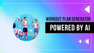 AI fitness plan generator template walkthrough