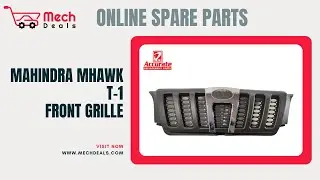 Mahindra Scorpio Mhawk T-1 Front Grille | MHDMH1FGB | Buy Online #MechDeals