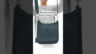 What Fits Inside the Hermes Evelyne TPM