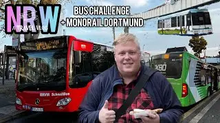 NRW met BUS CHALLENGE en MONORAILS in DORTMUND | #juulvlog