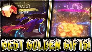 BEST GOLDEN GIFT OPENINGS ON ROCKET LEAGUE!