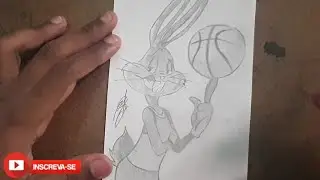 Como Desenhar o Pernalonga Space-Jam (Looney Tunes) Passo a Passo / Speed Drawing