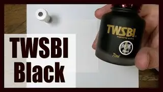TWSBI Black writing sample