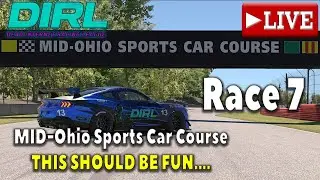 LIVE - Race 7 - Mid-Ohio | DIRL Mustang Challenge
