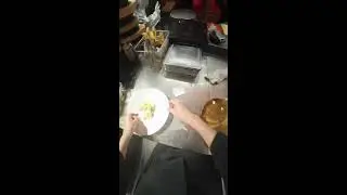 Restaurant Kitchen POV | Real-Time Teppanyaki Technique | Ambient Sounds Only