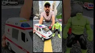 Remote control RC City ambulance unboxing and testing | #catoon #toys #automobile #rccar #ambulance