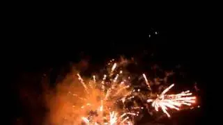 Silvester 2010 / 2011 Rathkr&uuml;gen Bargfeld-Stegen Silvesterfeuerwerk Feuerwerk