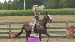 Without me - Barrel racing