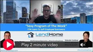 ITIN Mortgage Loans For Self-Employed Buyers