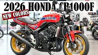 2026 HONDA CB1000F &mdash; &laquo;Голый зверь&raquo; вернулся, еще сильнее, чем когда-либо!