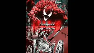 Carnage vs Violator | #fyp #shorts #viral #edit #comics #marvel #spiderman #image #spawn