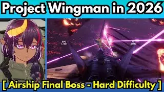 Final Boss - Project Wingman Frontline 59 DLC (Hard Difficulty) | VTuber @hksfminerva Clips