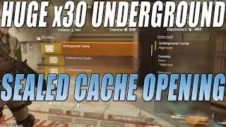 The Division - x30 Открытие запечатанного подземного тайника!