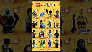 Lego Minifigures Series 1 😱 #lego #minifigures #trend #creative #viral
