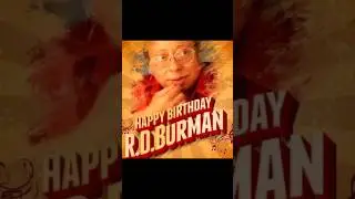 Happy Birthday to RD Burman🎂🎉 #rdburman #trending #shorts #viral