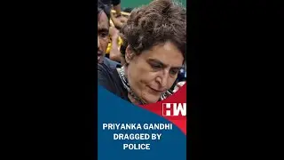 Congress Leader Priyanka Gandhi Dragged Down By Delhi Police, Detained| #Shorts| #YTShorts| Rahul