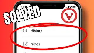 How to view search history in Vivaldi