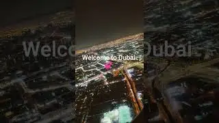 Welcome to Dubai #dubaiattractions #amazingdubai   #dubaionboard #dubaiatnight #dubailights