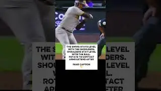 Swing is level with shoulders