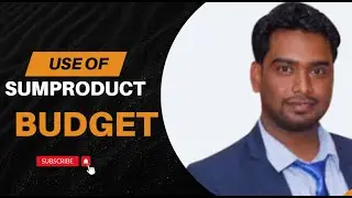 Advance Excel Training | SUMPRODUCT| Budget | #cmaindia #excel #education #motivation #cma #cmalife