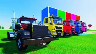 LIVE FS22 &ndash; Transporting Colorful Emergency Vehicles Over Extreme Bridge