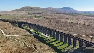 Ribblehead Viaduct - Aerial orbit