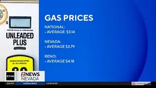 Gas prices down slightly in Nevada, nationwide