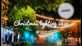 Christmas Lighting - In The Streets Of Orange, NSW Australia | Outdoor Christmas lights |