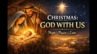 🎄 Christmas: God with us, John 1:14 #GodWithUs #Emmanuel #BirthOfJesus #TrueMeaningOfChristmas #God