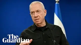 Israel defence minister Yoav Gallant holds news conference &ndash; watch live