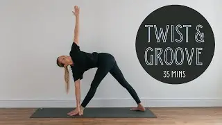 35 Minute Awakening Yoga Vinyasa | Twisted Yoga Flow | Side Crow Fun