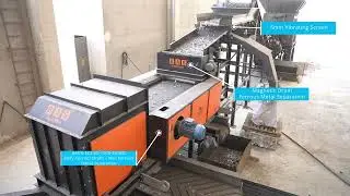 BAS&reg; Aluminum Taint Tabor Recycling Plant - Ferrous / Non Ferrous Metal Separation