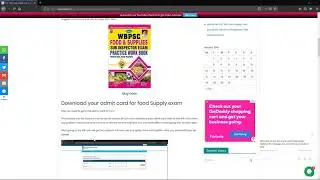 Admit card till not issued problem WBPSC Food Supply Sub Inspector Exam