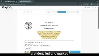 Aigine Redact - AI powered solution for masking and redaction of documents