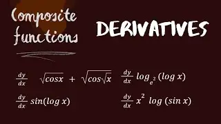 Derivatives of composite functions - 4
