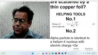 Alpha Particle & Copper Foil, Distance of Closest Approach