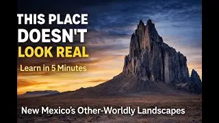 This Place Doesn&rsquo;t Look Real &mdash; New Mexico&rsquo;s Other-Worldly Landscapes (5 Minutes)