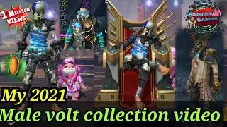 My 2021 Male Vault collection 😎 || Free Fire Collection Video Shubham Gaming
