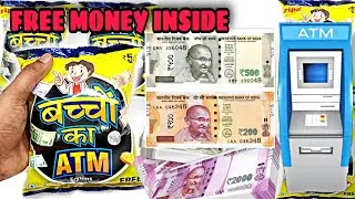 Latest collection of free gifts & Got 500++ money | Bacho ka ATM (बच्चों k ATM ) snacks